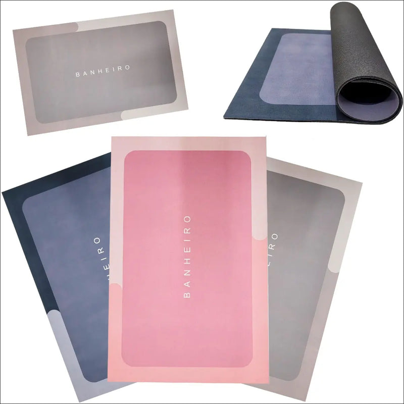 Tapete de Banheiro Ultra Absorvente