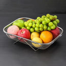 Escorredor de pia inox peneira Alça retrátil fruteira alimentos