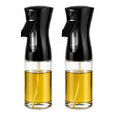 Spray Borrifador Azeite 220ml Vidro Pulverizador Óleo Vinagre Para Cozinha Air Fryer Kit 1 ou 2